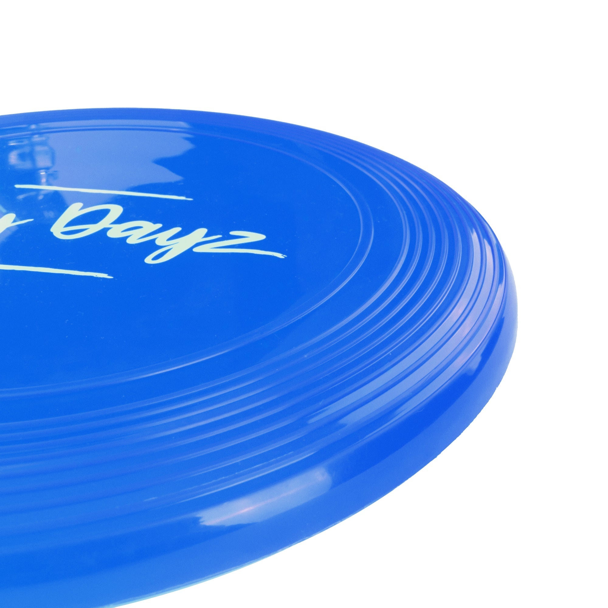 28cm Lazy Dayz Jumbo Neon Beach Frisbee - Blue V915-LD0019-BL