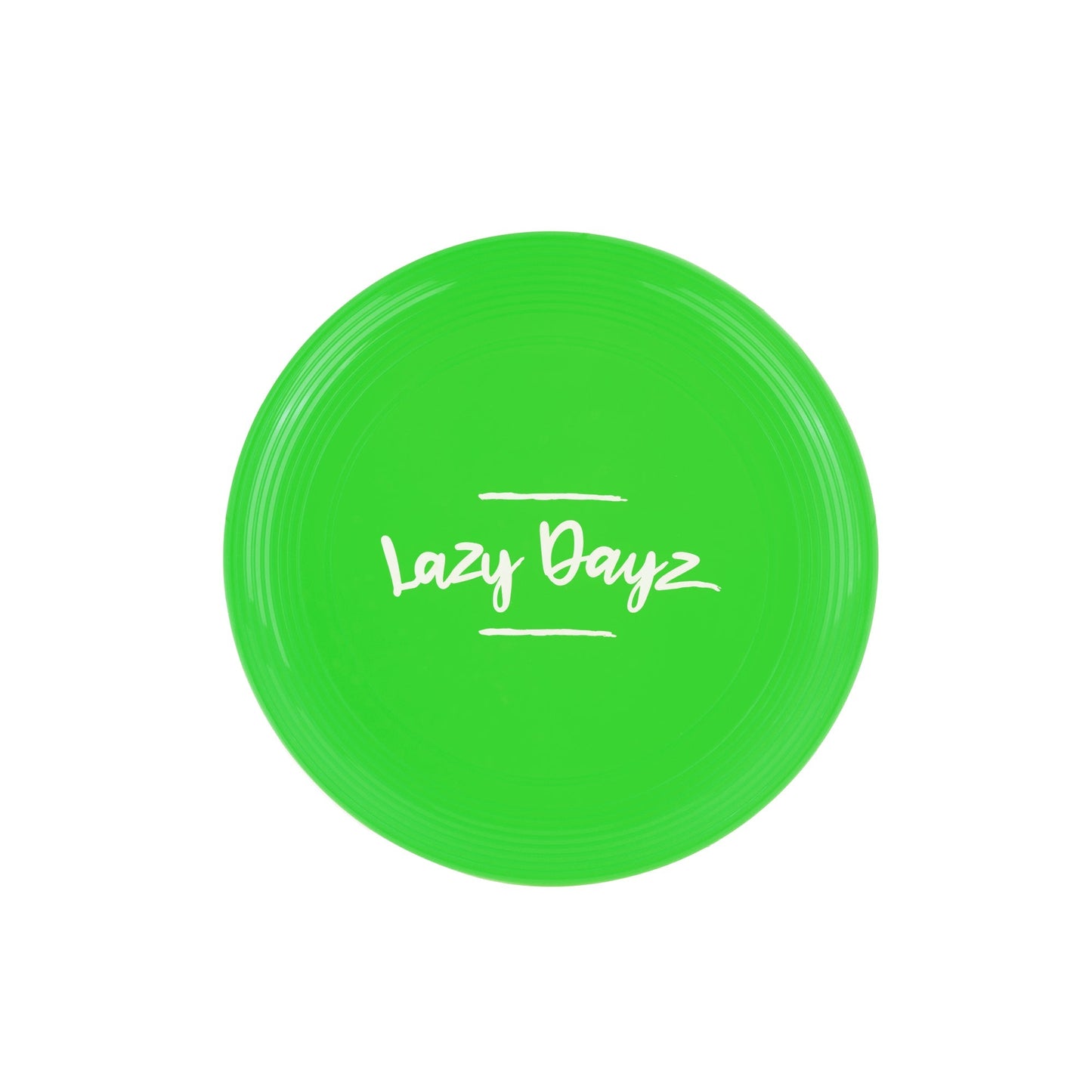 28cm Lazy Dayz Jumbo Neon Beach Frisbee - Green V915-LD0019-GR
