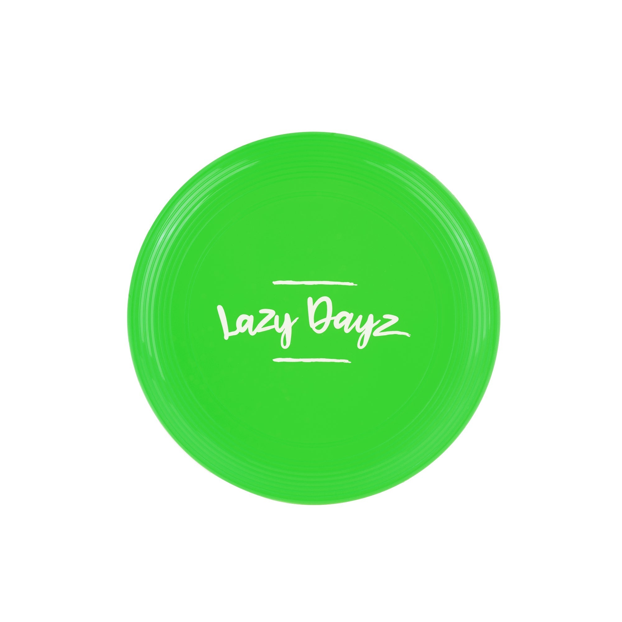 28cm Lazy Dayz Jumbo Neon Beach Frisbee - Green V915-LD0019-GR