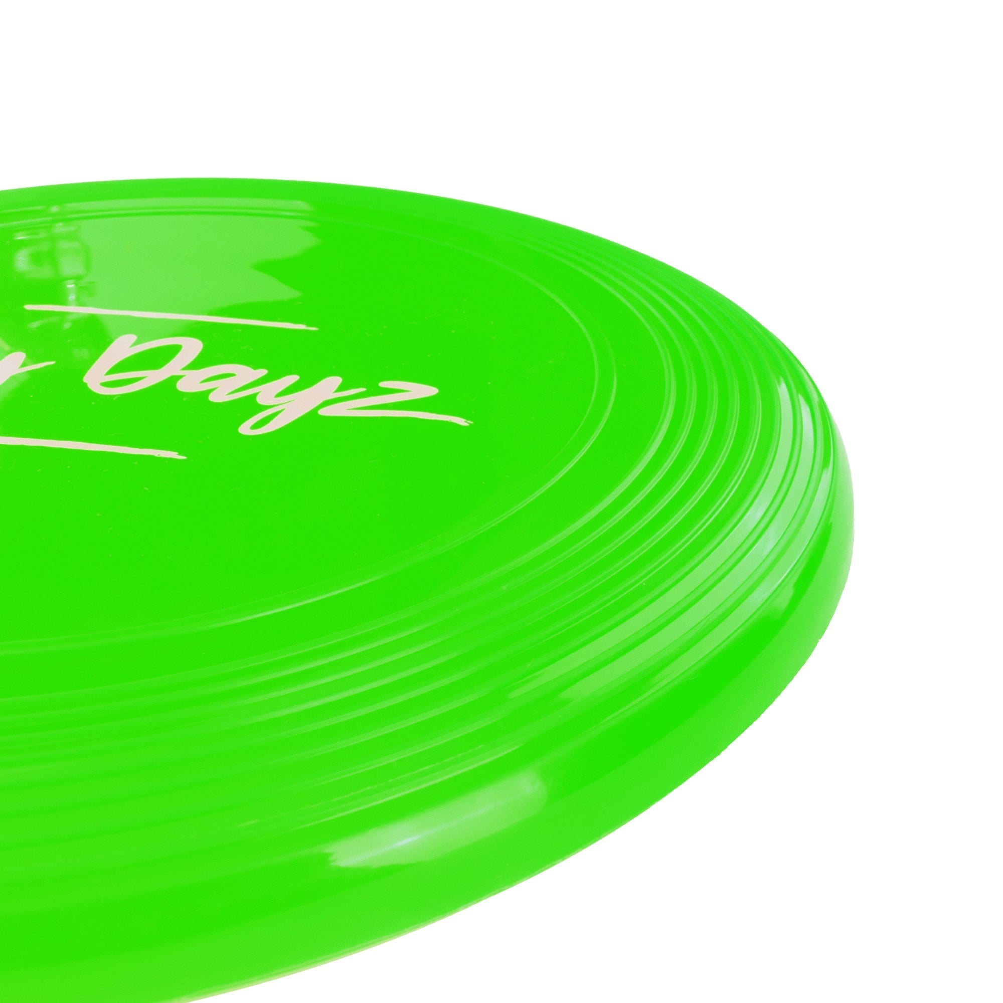 28cm Lazy Dayz Jumbo Neon Beach Frisbee - Green V915-LD0019-GR