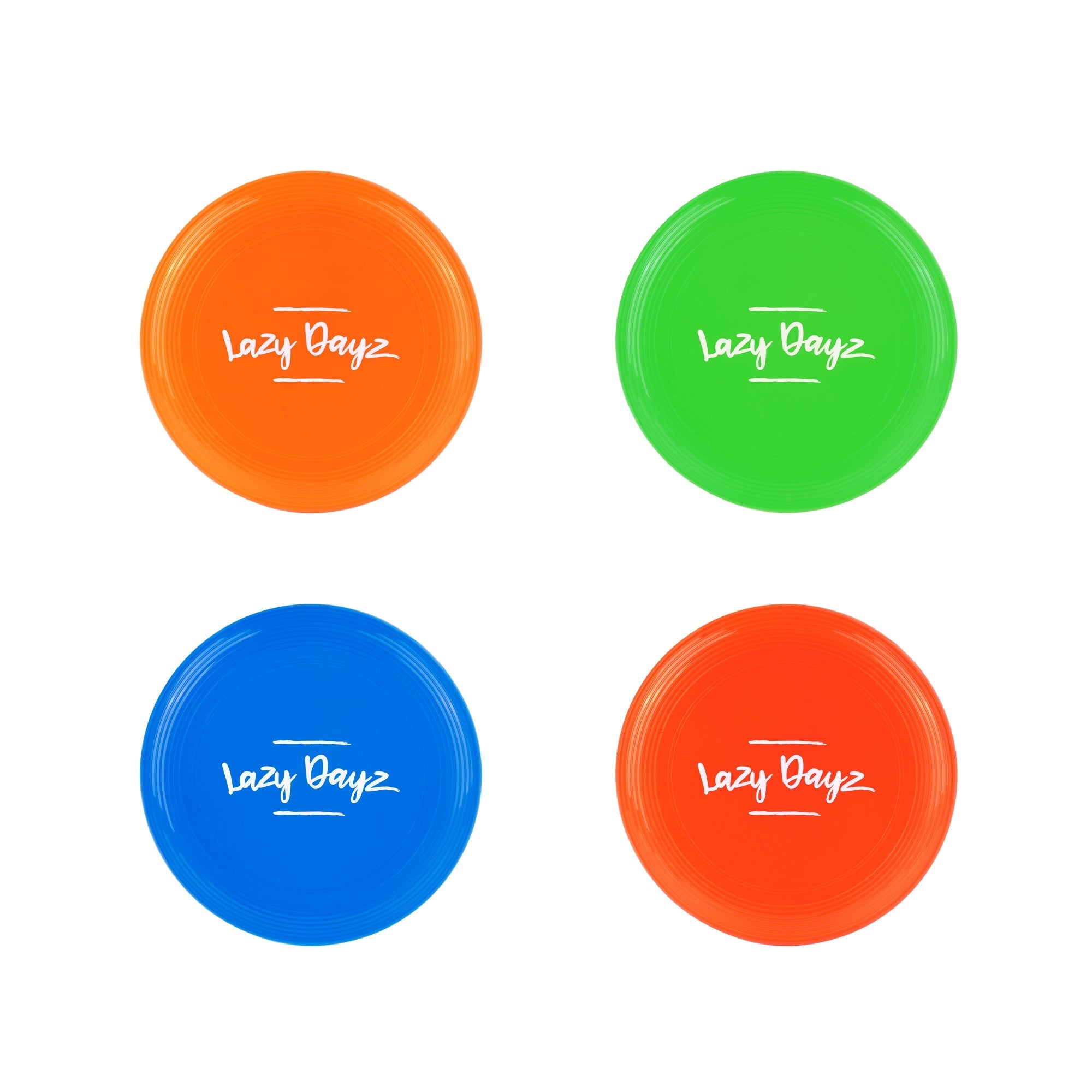 28cm Lazy Dayz Jumbo Neon Beach Frisbee - Green V915-LD0019-GR