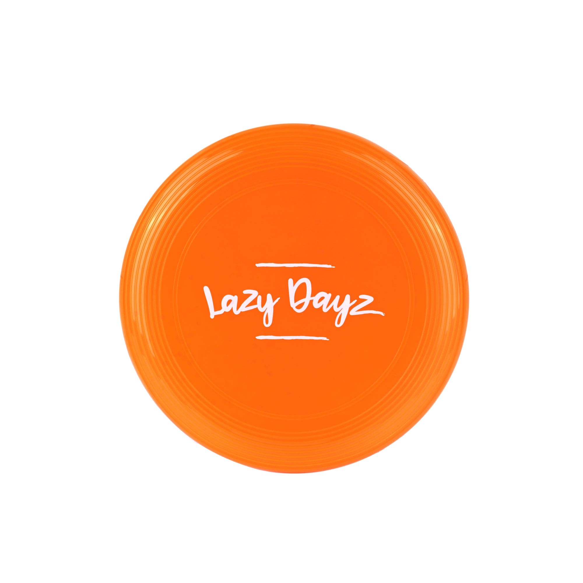28cm Lazy Dayz Jumbo Neon Beach Frisbee - Orange V915-LD0019-OR