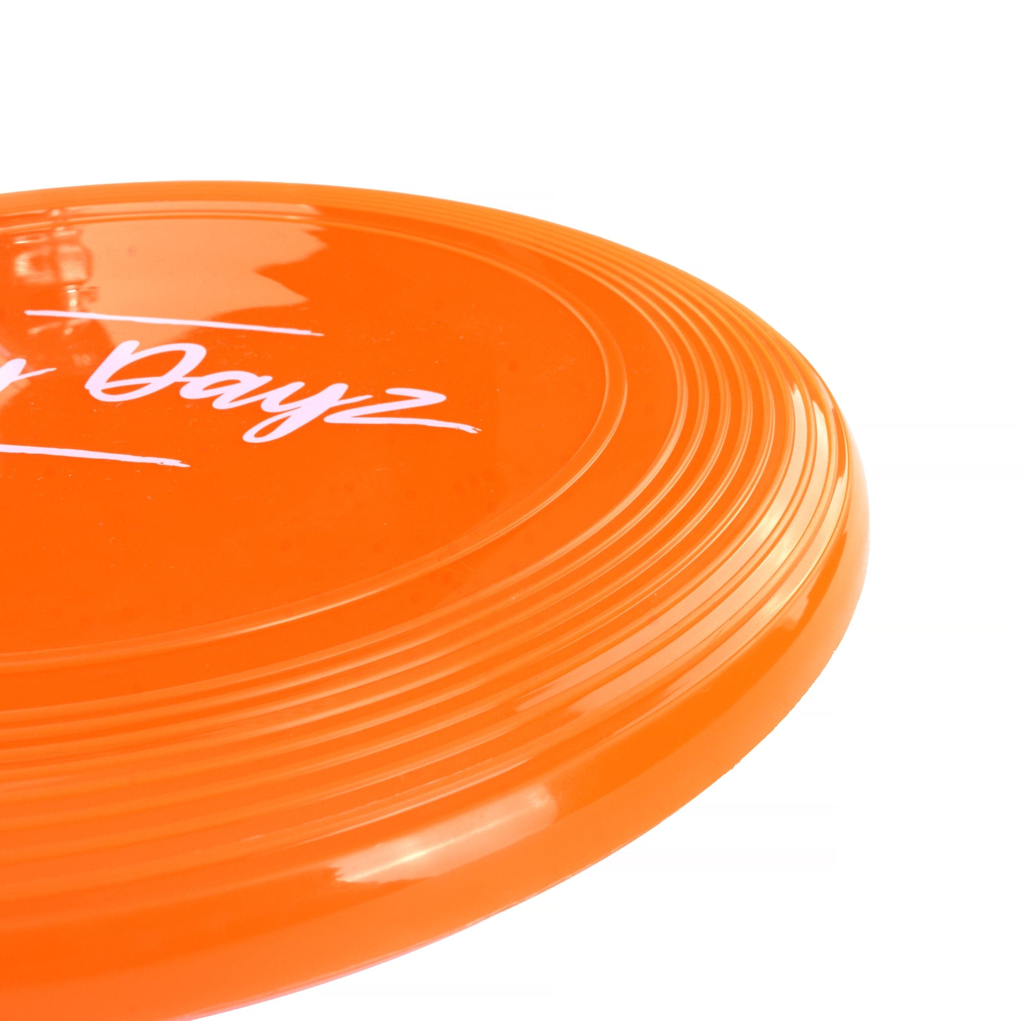 28cm Lazy Dayz Jumbo Neon Beach Frisbee - Orange V915-LD0019-OR