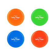 28cm Lazy Dayz Jumbo Neon Beach Frisbee - Orange V915-LD0019-OR