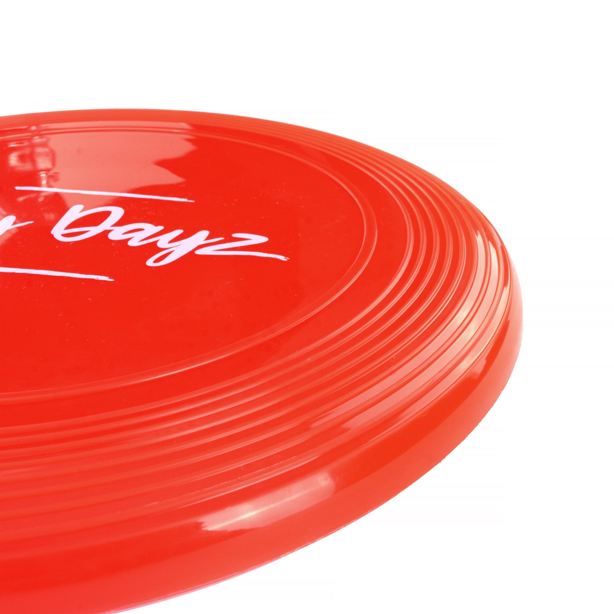 28cm Lazy Dayz Jumbo Neon Beach Frisbee - Red V915-LD0019-RD
