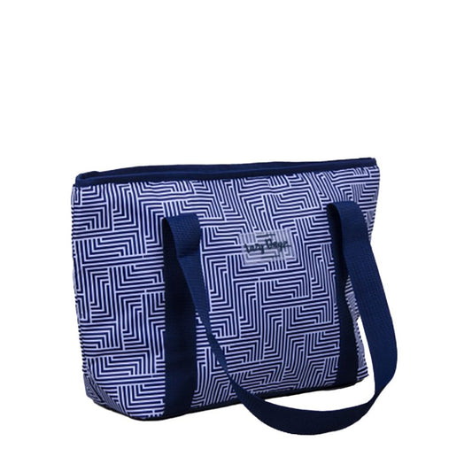6L Food Safe Insulated Jumbo Cooler Tote - Makena - Makena V915-LD0028-BL