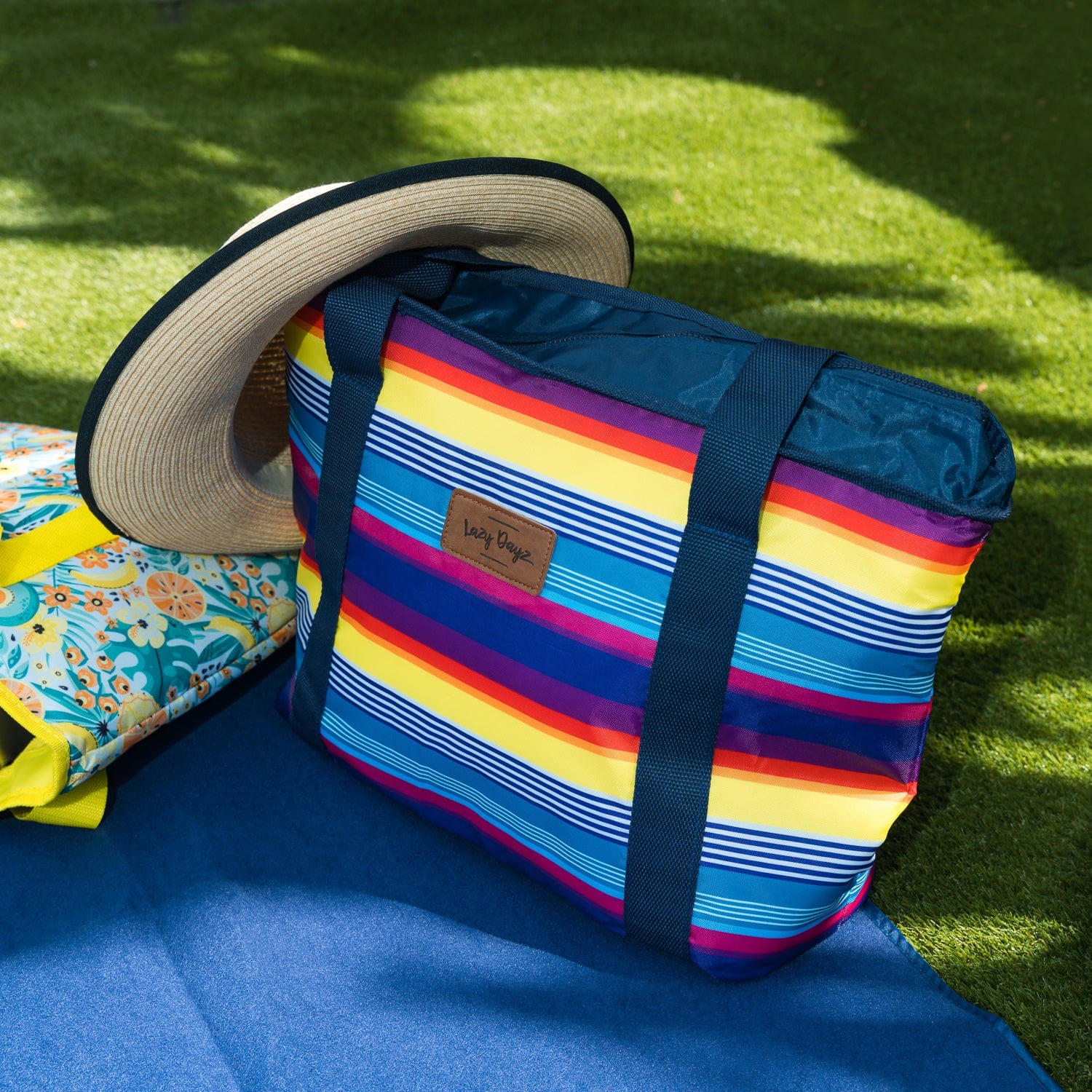 6L Food Safe Insulated Jumbo Cooler Tote - Rainbow V915-LD0028-RB