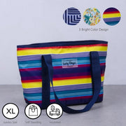 6L Food Safe Insulated Jumbo Cooler Tote - Rainbow V915-LD0028-RB