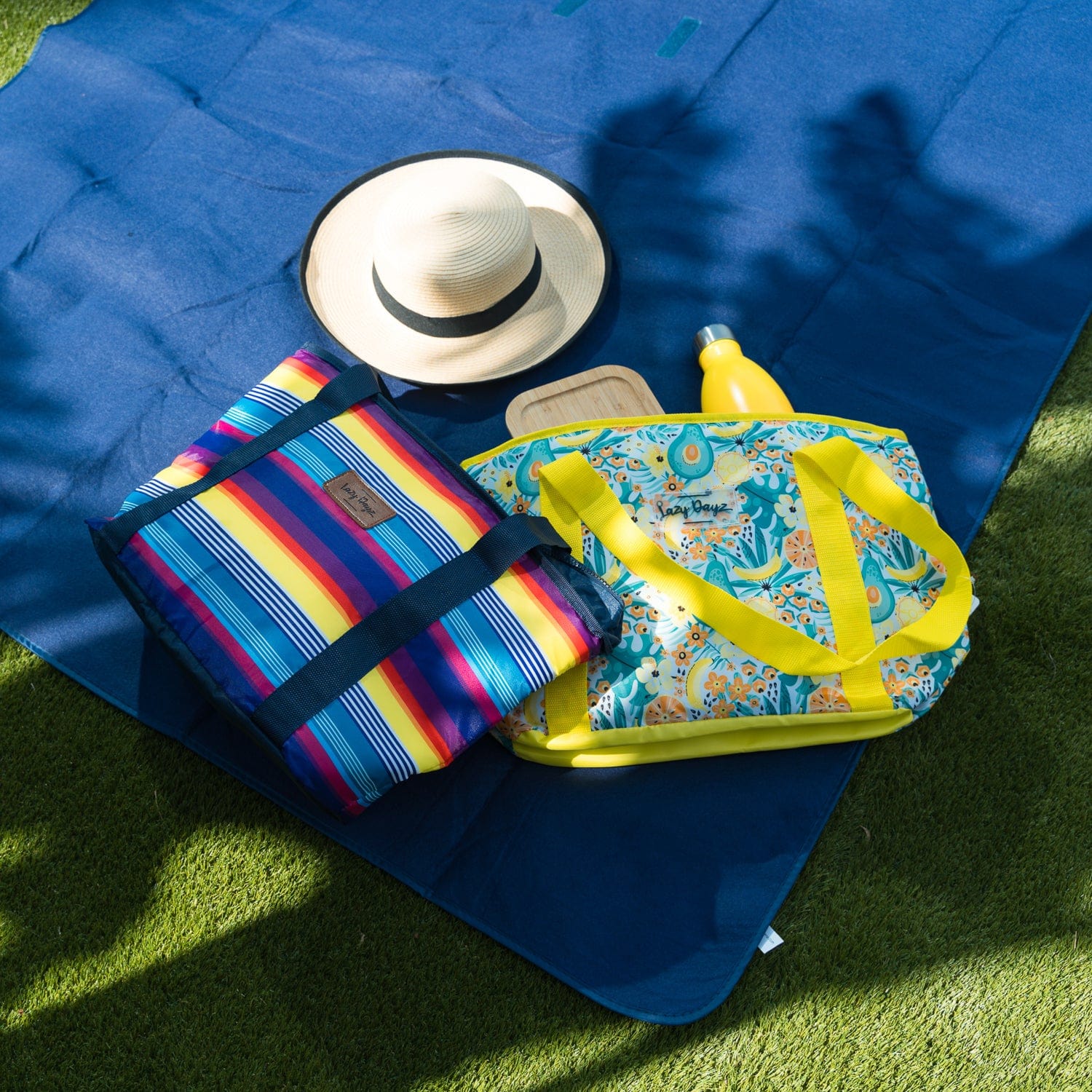 6L Food Safe Insulated Jumbo Cooler Tote - Rainbow V915-LD0028-RB