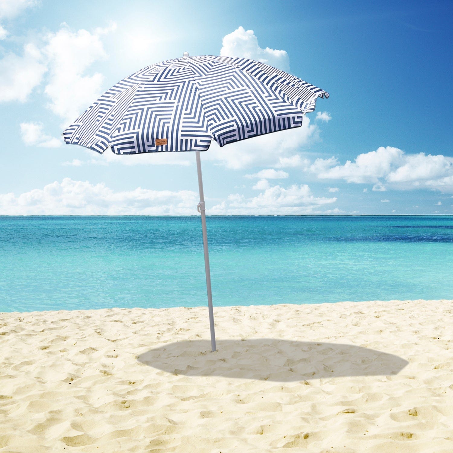 Lazy Dayz Beach Umbrella - Makena V915-LD0075-MK