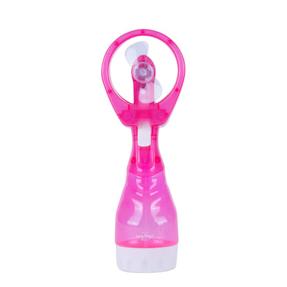 Lazy Dayz Water Spray Fan - Pink V915-LD0078-PK