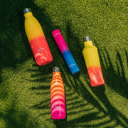 Lazy Dayz Jumbo Drink Bottle 1L - Orange Pink Ombre V915-LD0104-OP