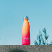Lazy Dayz Jumbo Drink Bottle 1L - Orange Pink Ombre V915-LD0104-OP