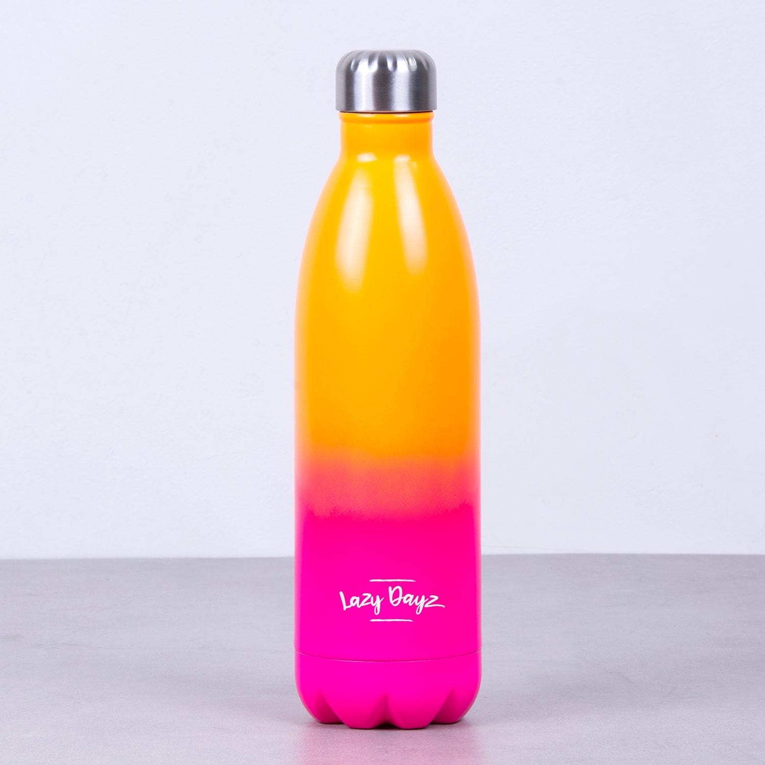 Lazy Dayz Jumbo Drink Bottle 1L - Orange Pink Ombre V915-LD0104-OP