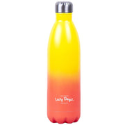 Lazy Dayz Jumbo Drink Bottle 1L - Yellow Peach Ombre V915-LD0104-YO