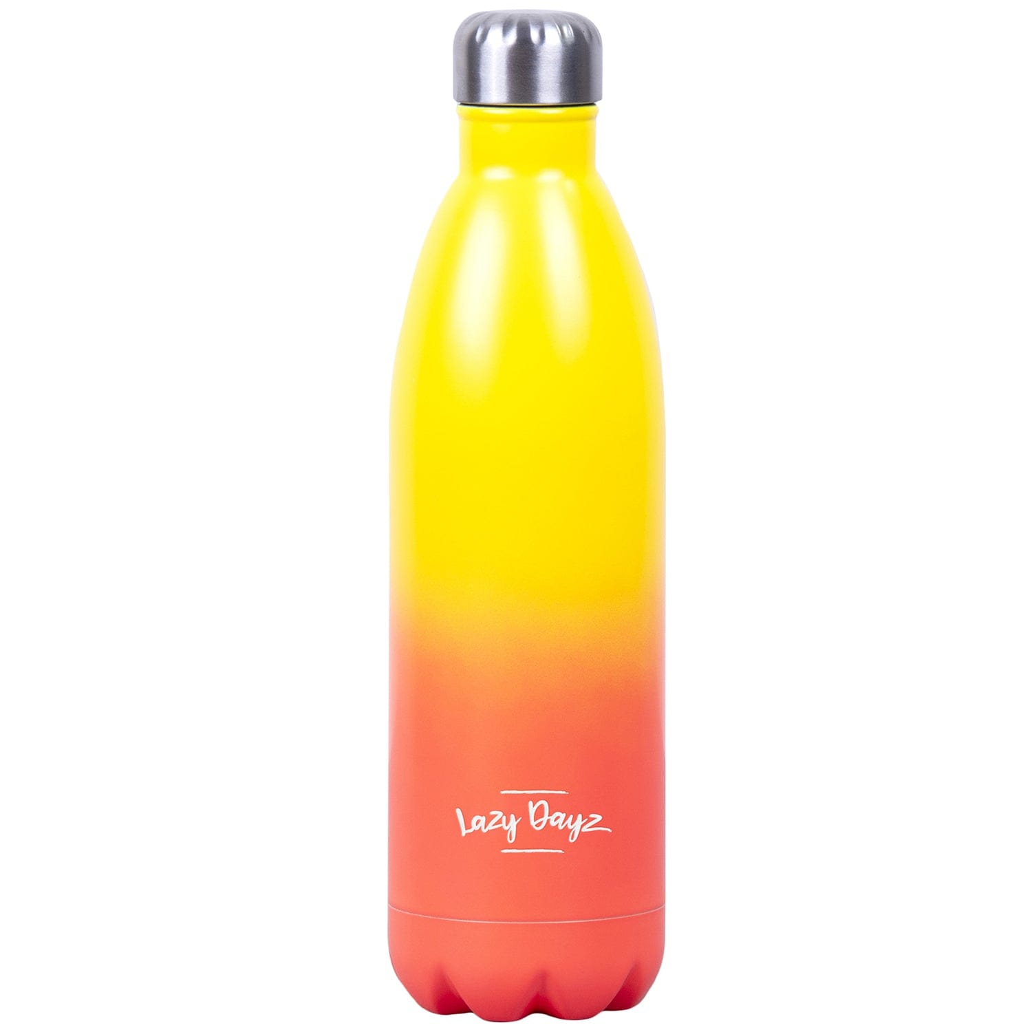 Lazy Dayz Jumbo Drink Bottle 1L - Yellow Peach Ombre V915-LD0104-YO