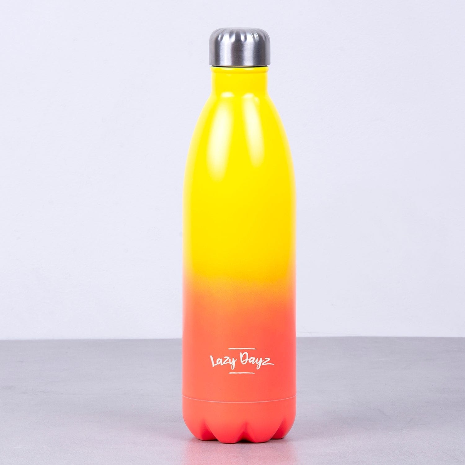 Lazy Dayz Jumbo Drink Bottle 1L - Yellow Peach Ombre V915-LD0104-YO