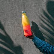 Lazy Dayz Jumbo Drink Bottle 1L - Yellow Peach Ombre V915-LD0104-YO