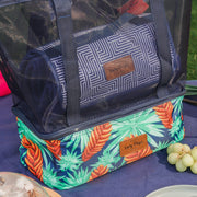 Lazy Dayz Insulated Cooler Tote - Mossman V915-LD0116-MO