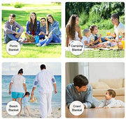 Lazy Dayz Fleece Picnic Rug - Makena V915-LD0120-MK