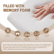 Clevinger Memory Foam Bed Wedge Back Support Pillow V915-MB0006