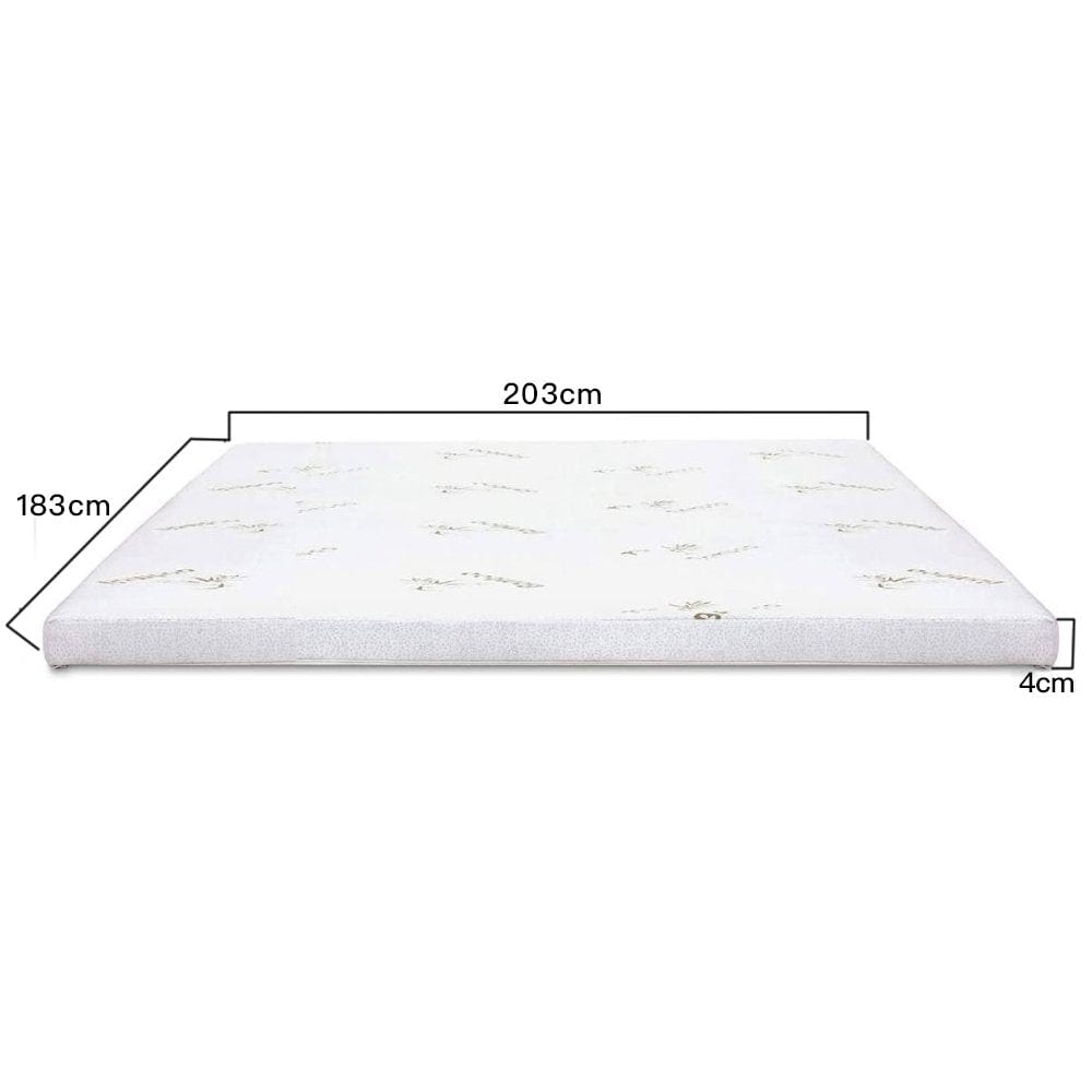 4cm Memory Foam Mattress Topper with Bamboo Cover - King V915-MB0011