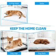 200pcs Dog Absorbent Training Pad 60 x 60 cm V915-MB0045X2
