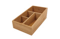 Bamboo Storage Box with 4 Slots V915-MB0063