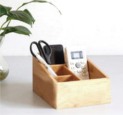 Bamboo Storage Box with 4 Slots V915-MB0063