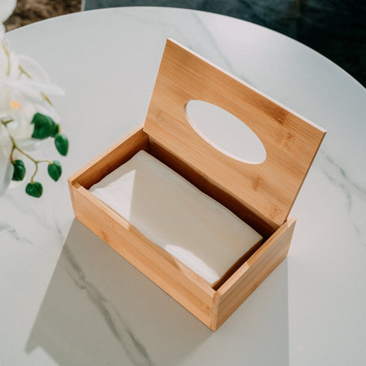 Bamboo Tissue Box V915-MB0068