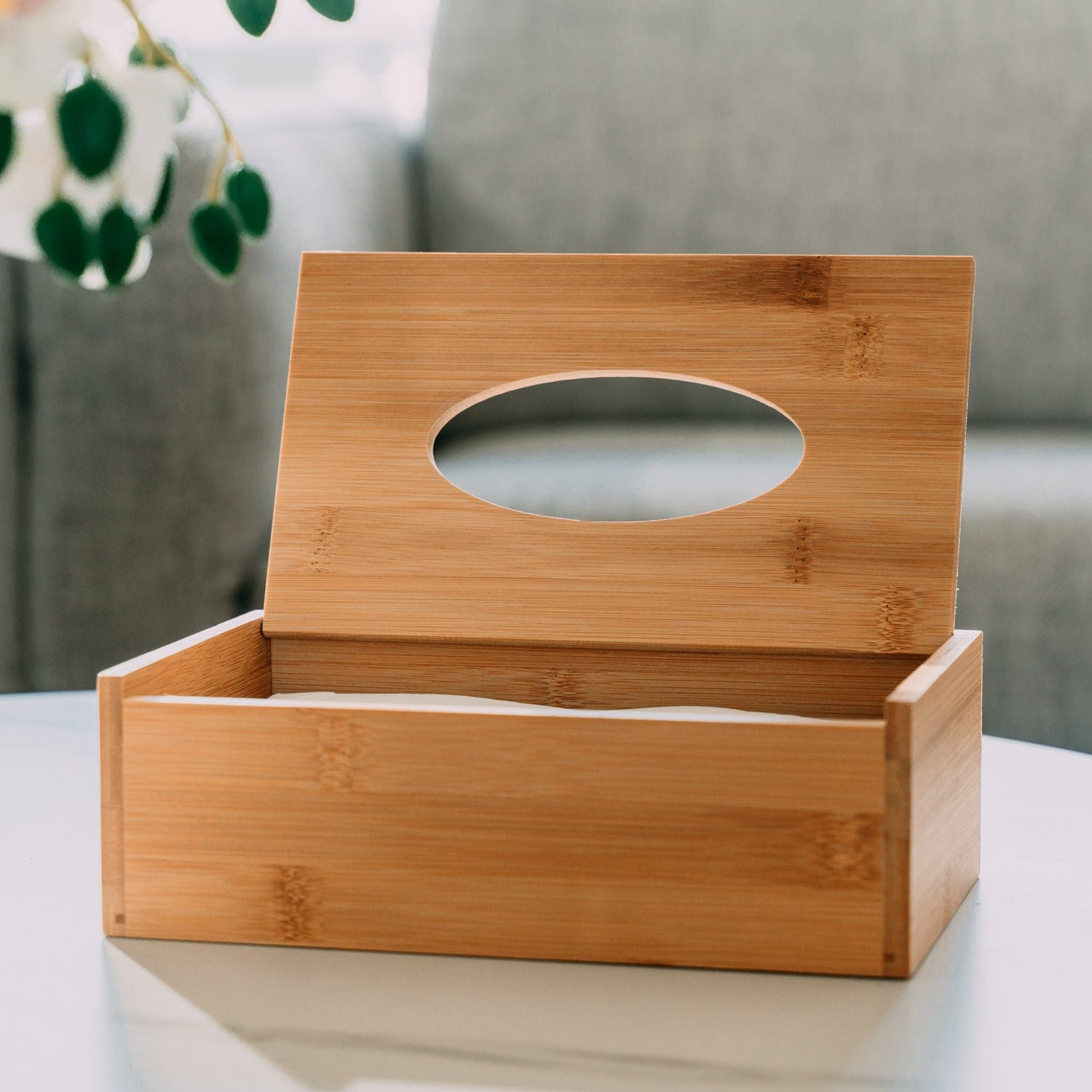 Bamboo Tissue Box V915-MB0068