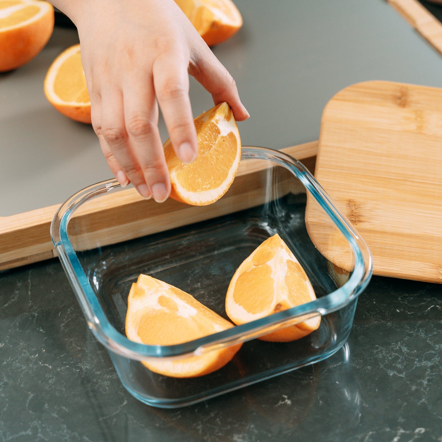 Bamboo Food Container - Large V915-MB0079