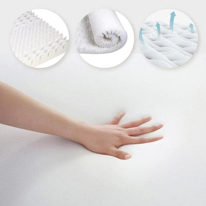 8cm Memory Foam Mattress Topper with Bamboo Cover - Double V915-MB0101