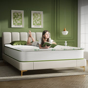 8cm Memory Foam Topper with Bamboo Mattress Cover - Queen V915-MB0102