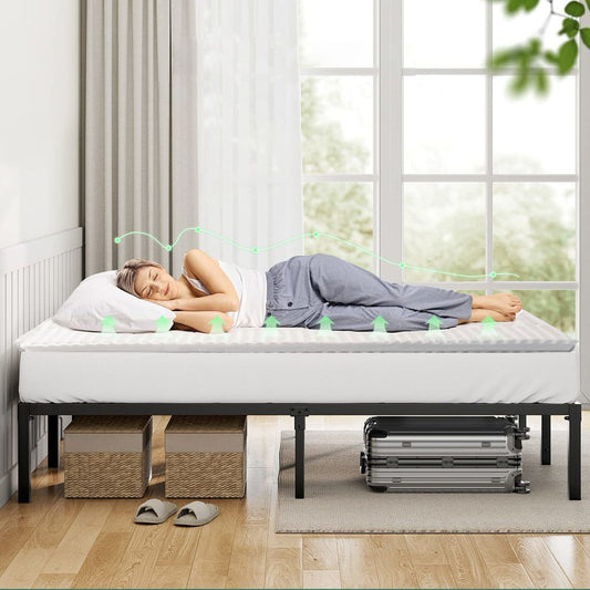 8cm Memory Foam Topper with Bamboo Mattress Cover - Queen V915-MB0102