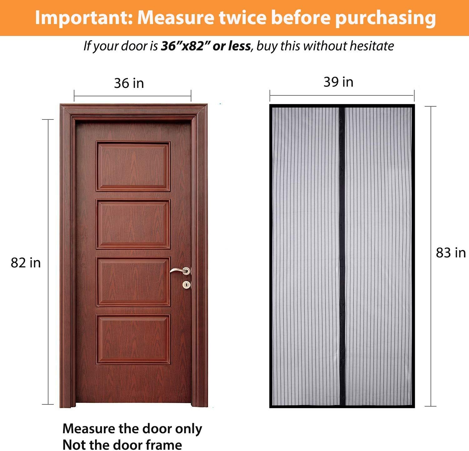 Summer Instant Door Screen V915-OU0008