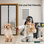 2x Instant Fly Screen, Mosquito, Insect, and Bug Free Curtain V915-OU0008X2