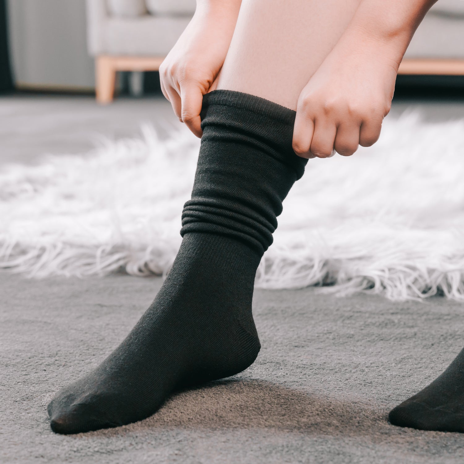 2 pairs of Miracle Compression Socks - Medium V915-PE0049-MX2
