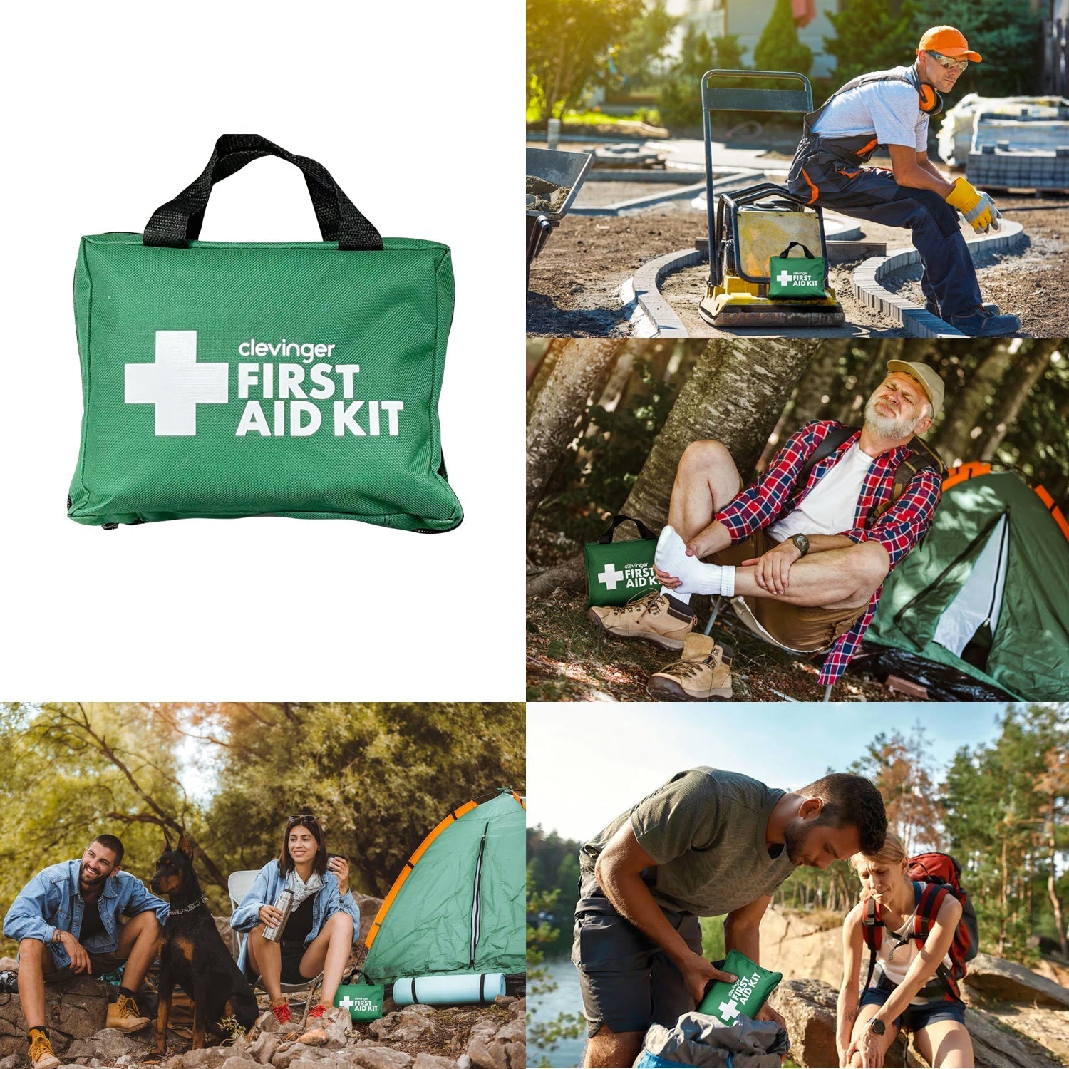 210Pcs Approval Deluxe Medical First Aid Kit V915-PE0056