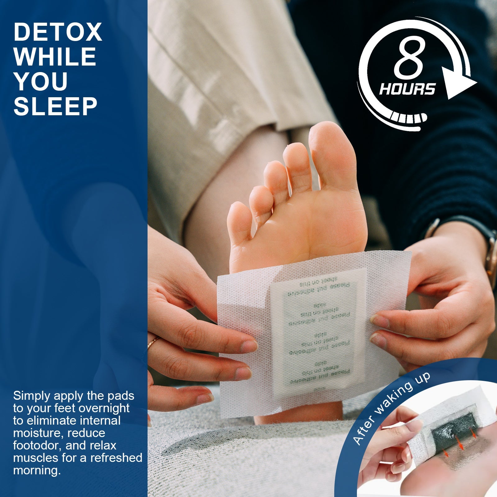 42 Pcs The Cleansing Detox Foot Pads Patches V915-PE0108X3