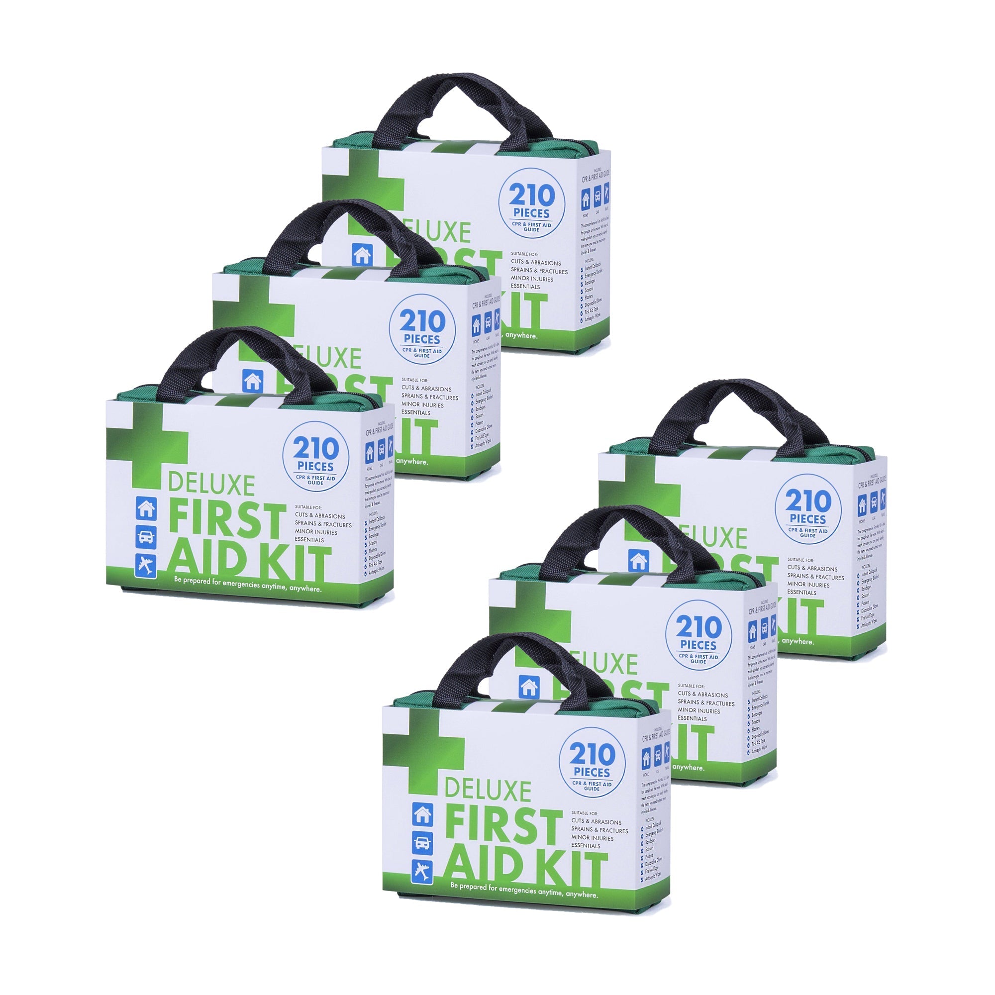 1260 Pcs Deluxe Emergency First Aid Kit ARTG Registered Australia V915-PE0256X6