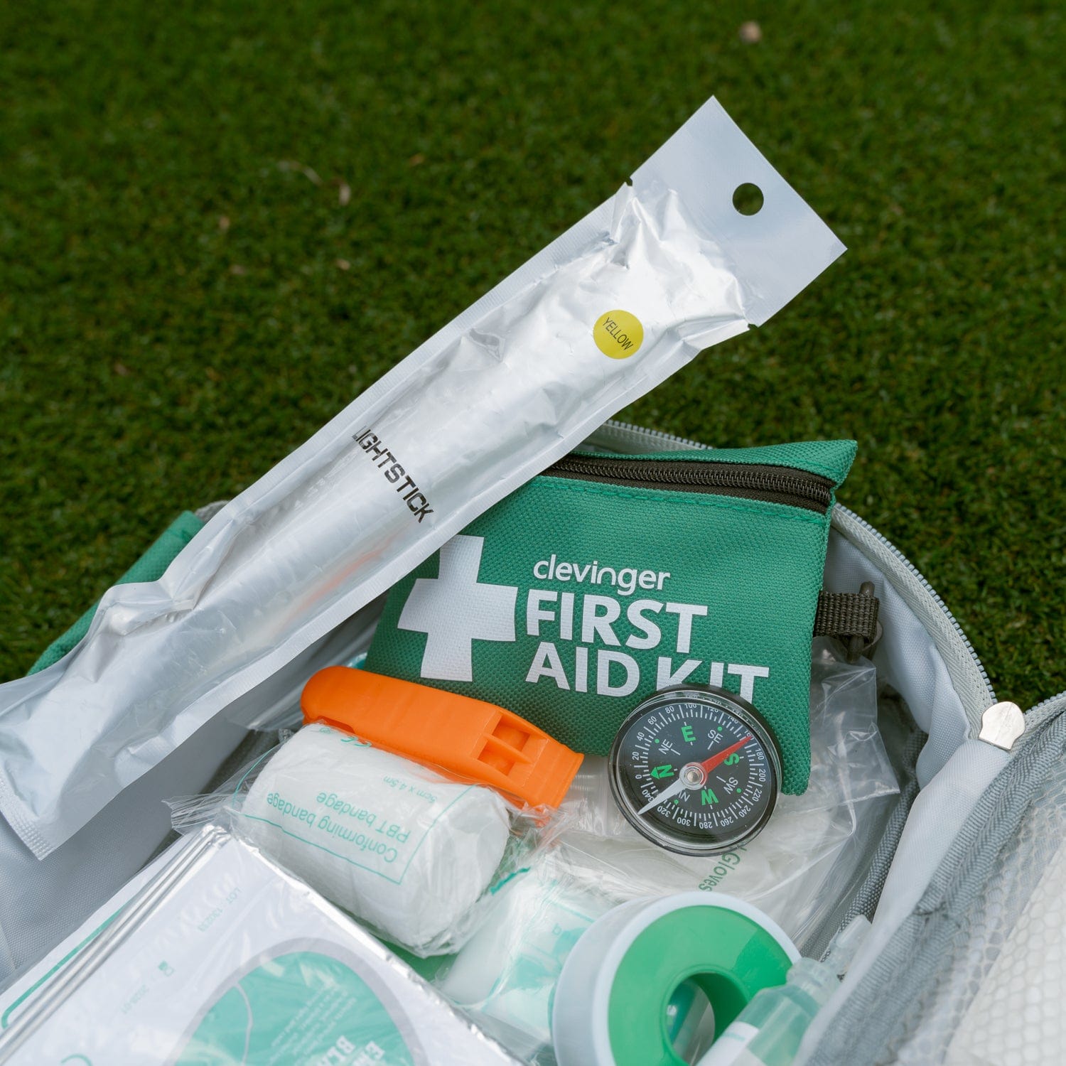 516 Pcs Premium 2-in-1 Emergency First Aid Kit - ARTG Registered Australia, Compact Design V915-PE0257X2