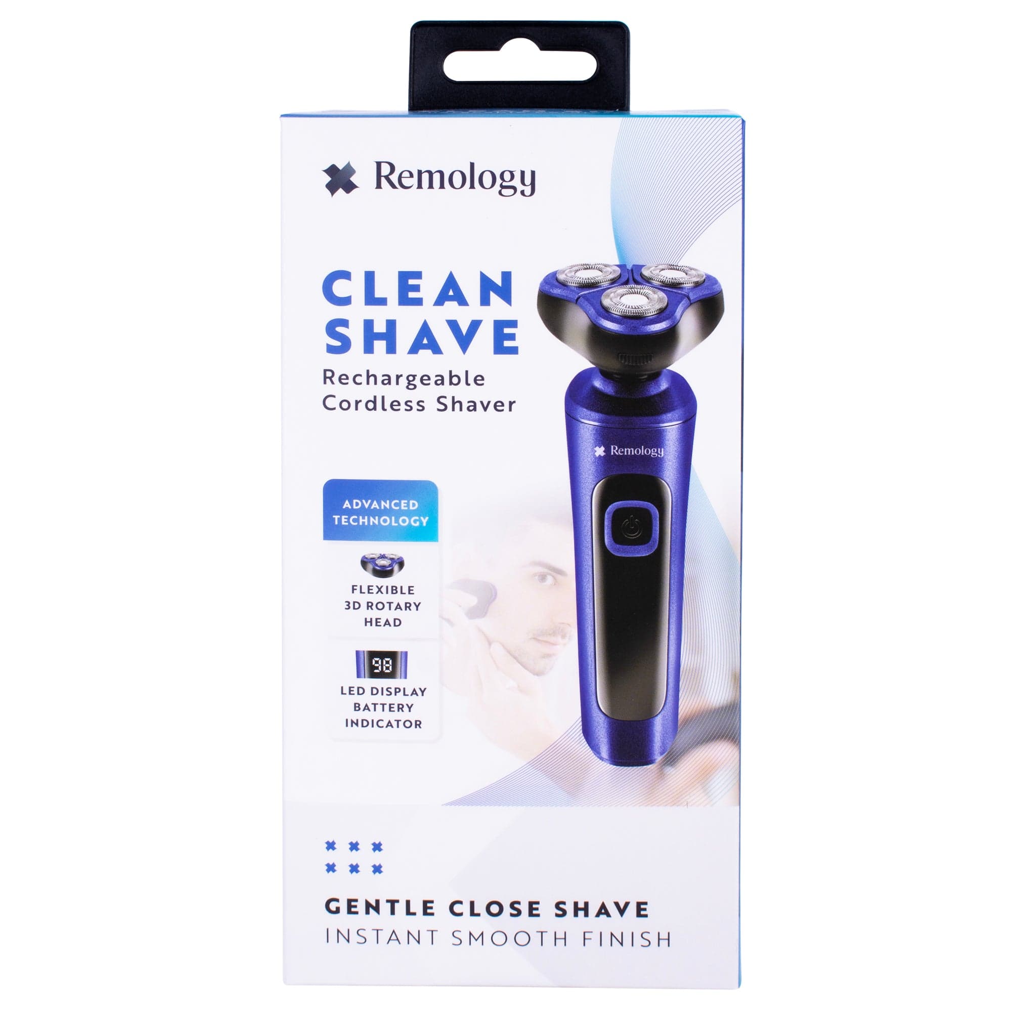 Remology Clean Shave Rechargeable Cordless Shaver V915-RM0007