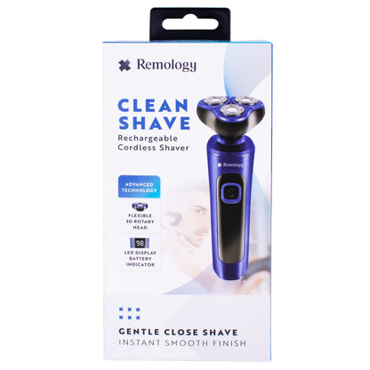 Remology Clean Shave Rechargeable Cordless Shaver V915-RM0007