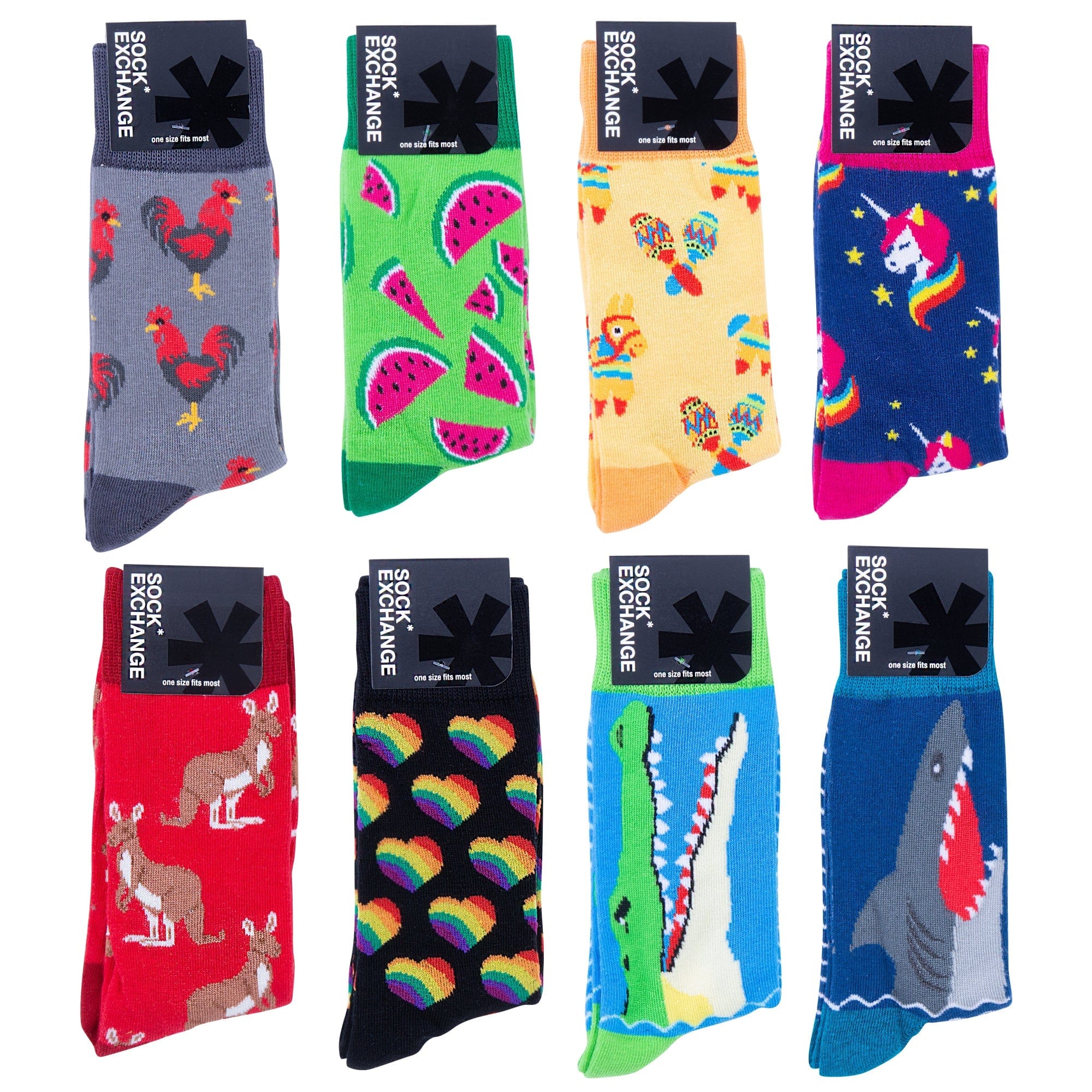 Wholesale 480 Pairs Novelty Socks (RRP $4.95 or $9.95 for 3) V915-SE-480-PDQ