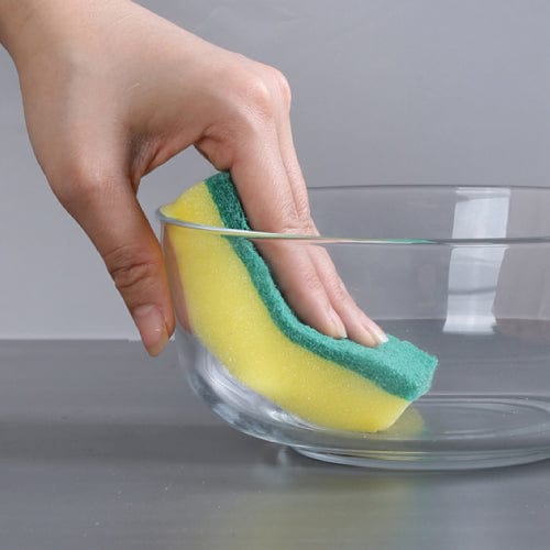 30 Pcs Heavy-Duty Sponge Scourers - Multi-Purpose Kitchen Cleaning Pads V915-SP0002X3