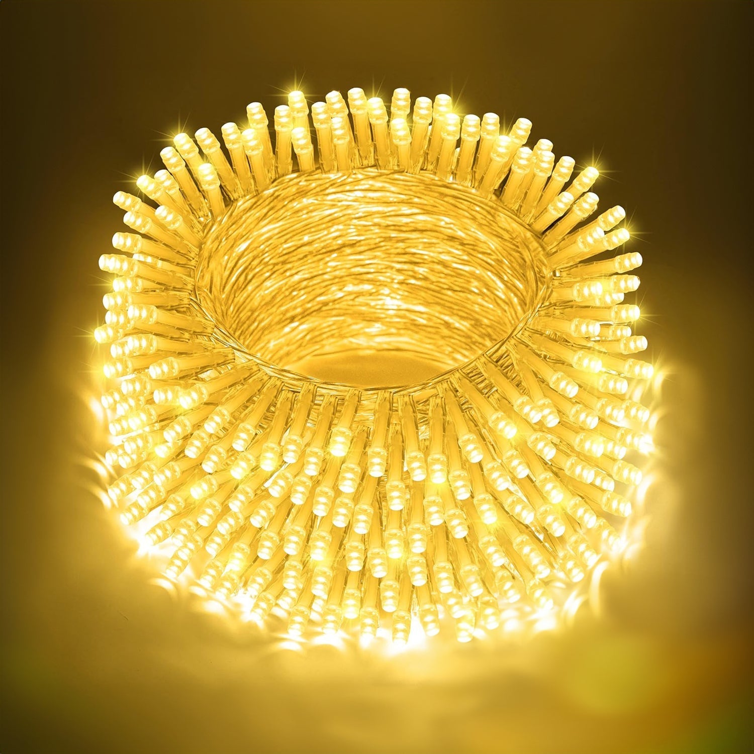 500 Solar LED Fairy Lights 8 Function Memory Hold Multicolor Christmas Decoration Warm White V915-XU1076