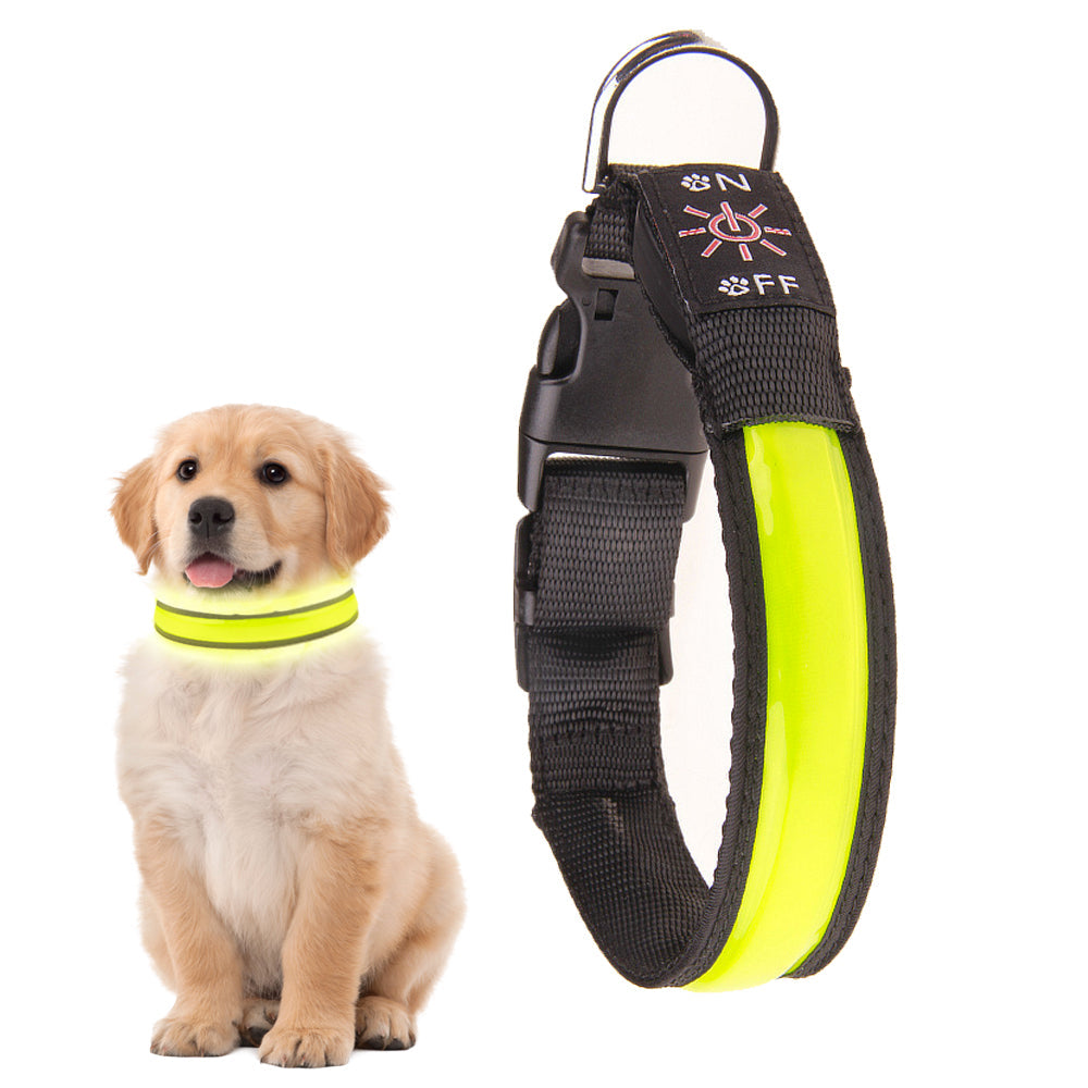 50cm Rechargeable Light-up LED Pet Collar V915-ZP0115
