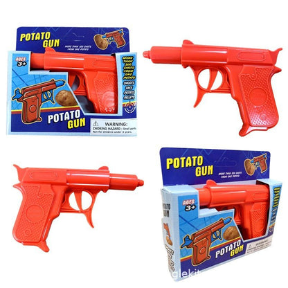 Classic Spud Gun Toy Plastic - Shoot Potatoes Across the Yard! V922-AWD-A0301-SPUGUNP