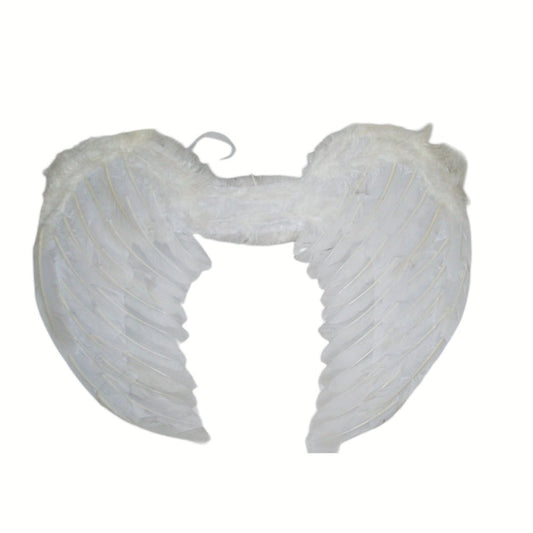 Large feather angel wings assorted colours - Blue V922-AWD-A130-ANGWIN-BLUE